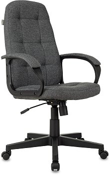 Кресло руководителя CH 002 Fabric серый 3C1 крестов. пластик