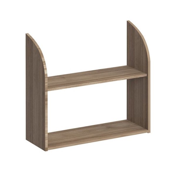 Полка навесная Комфорт К 704 800x280x700 (Дуб шамони темный)